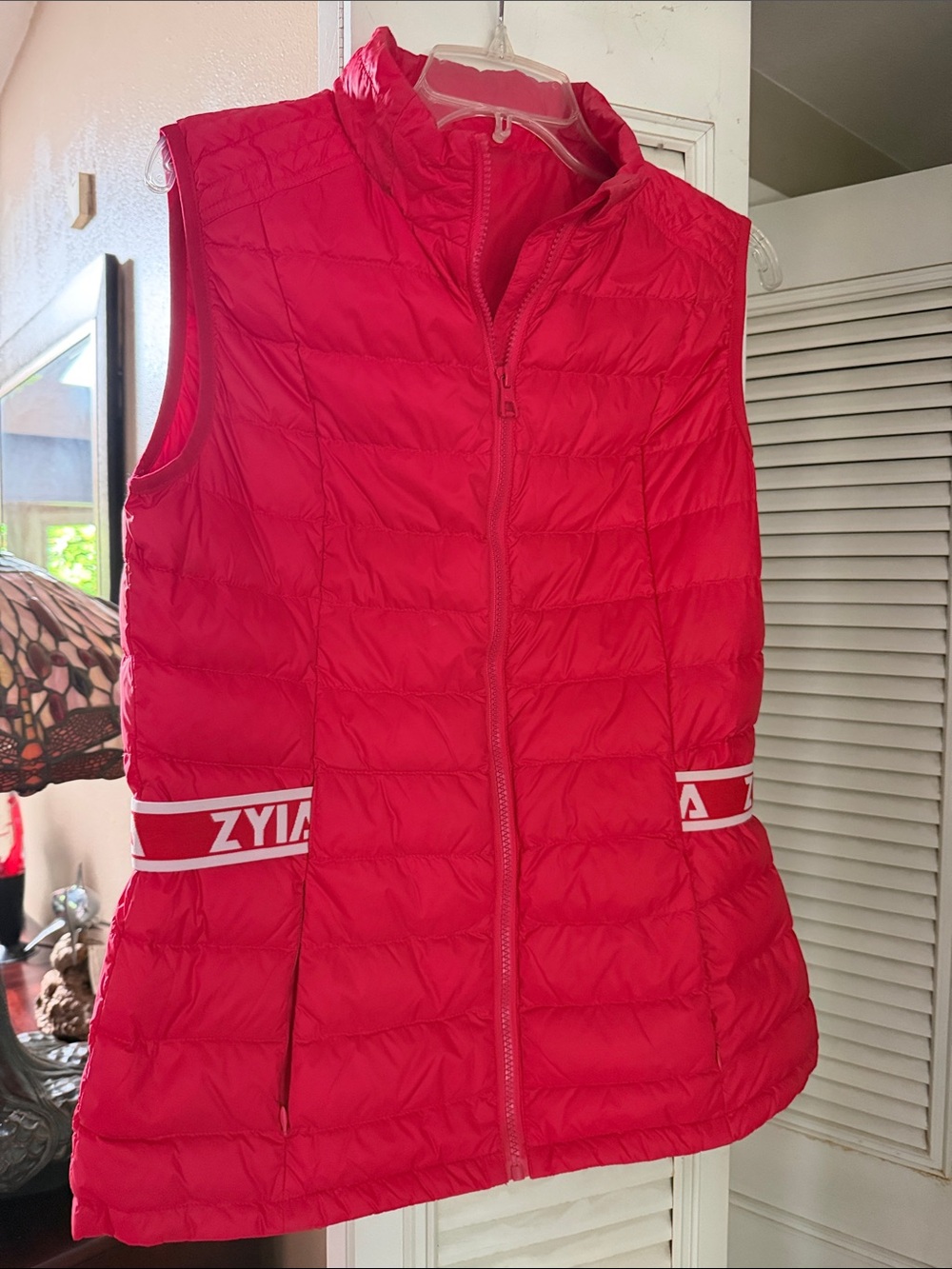 ZYIA Bright Red Alpine Vest